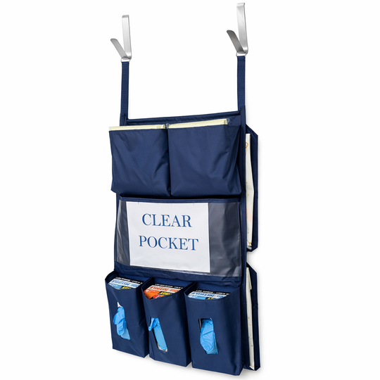 PPE Isolation Door Caddy 701 Flame Retardant 200D Nylon Oxford (w/hooks included)